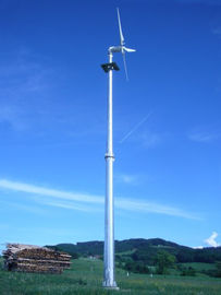Chine 5000W sur la turbine de vent de grille pour la vibration minimale à distance et l&#039;opération à faible bruit usine