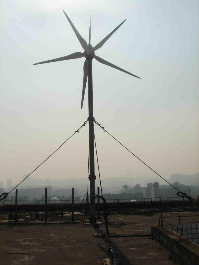 Circuit de génération horizontal de turbine de vent d'axe 400W 12V 24V pour l'usage résidentiel